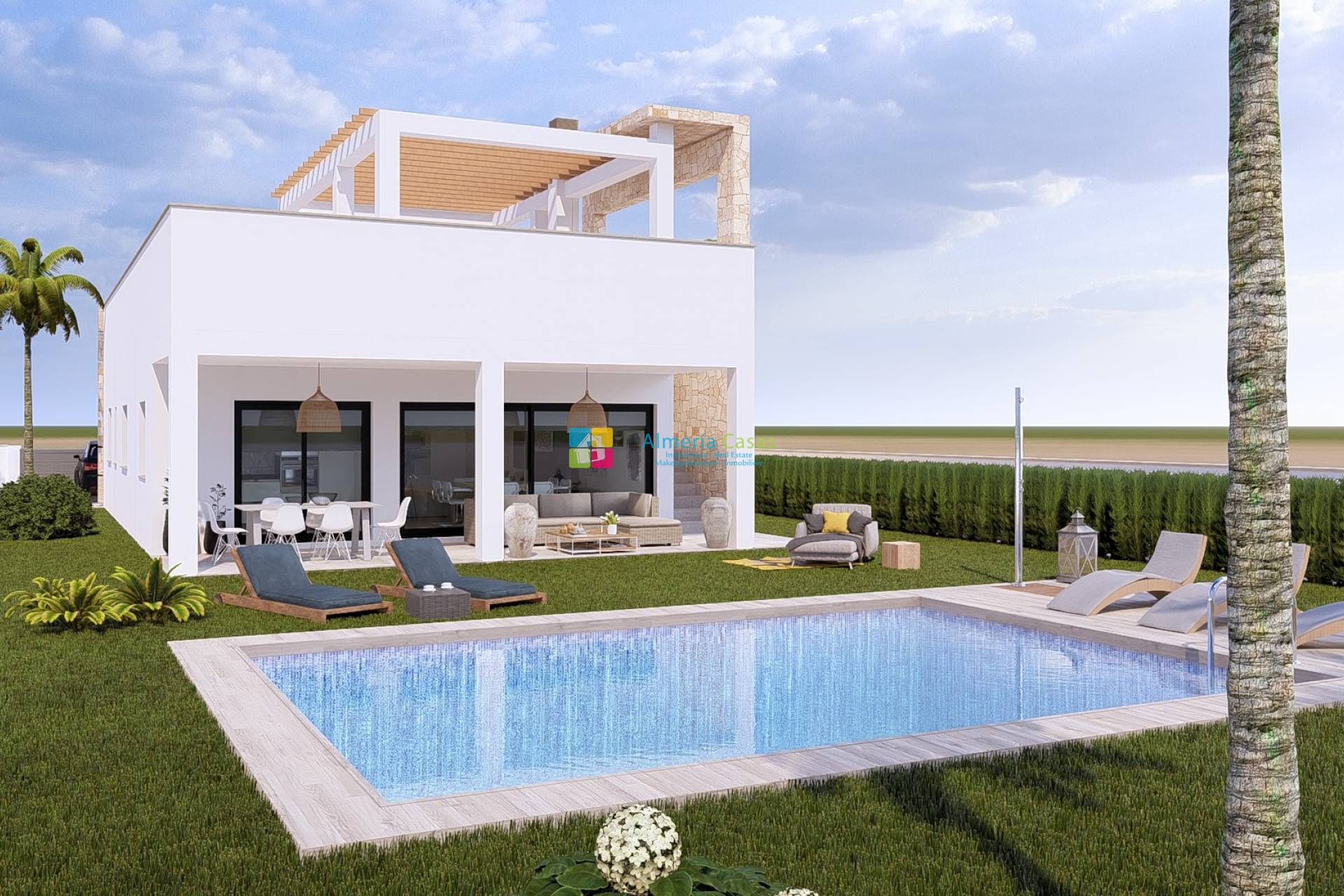 New build villa - Resale - Arboleas - Las Huevanillas