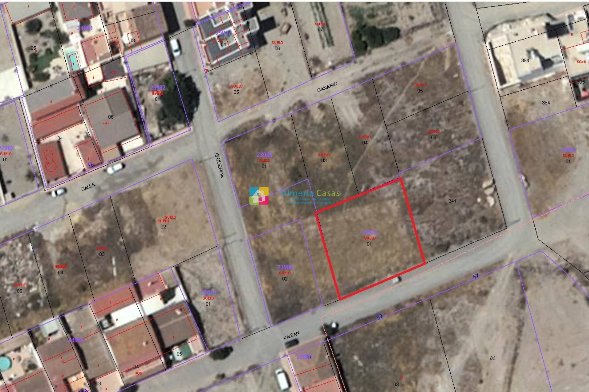 Urban Plot - Resale - Huercal-Overa - 2504