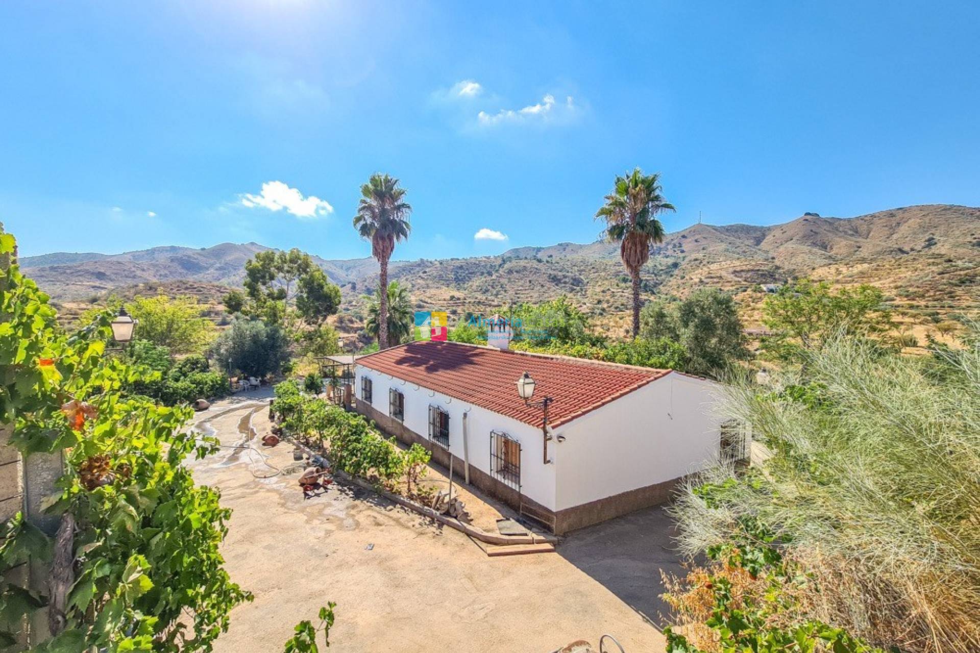 Maison de campagne Lubrin Almería intérieur Espagne
