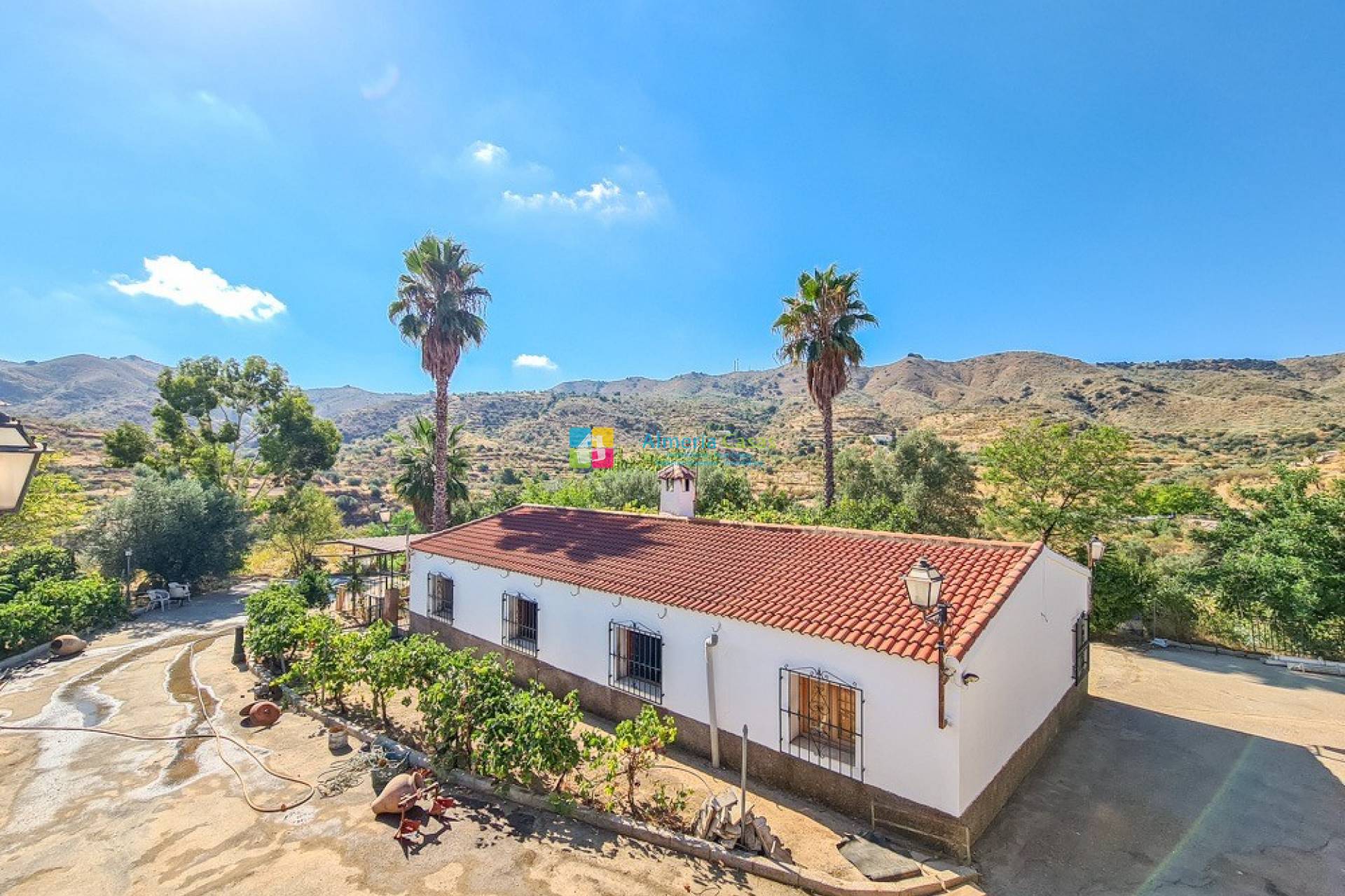 Maison de campagne Lubrin Almería intérieur Espagne