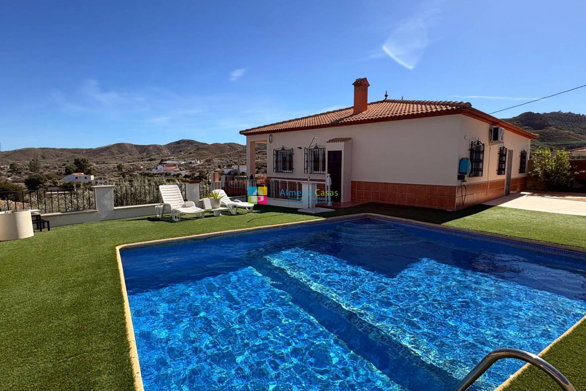 Detached Villa Cantoria Almería inland Spain
