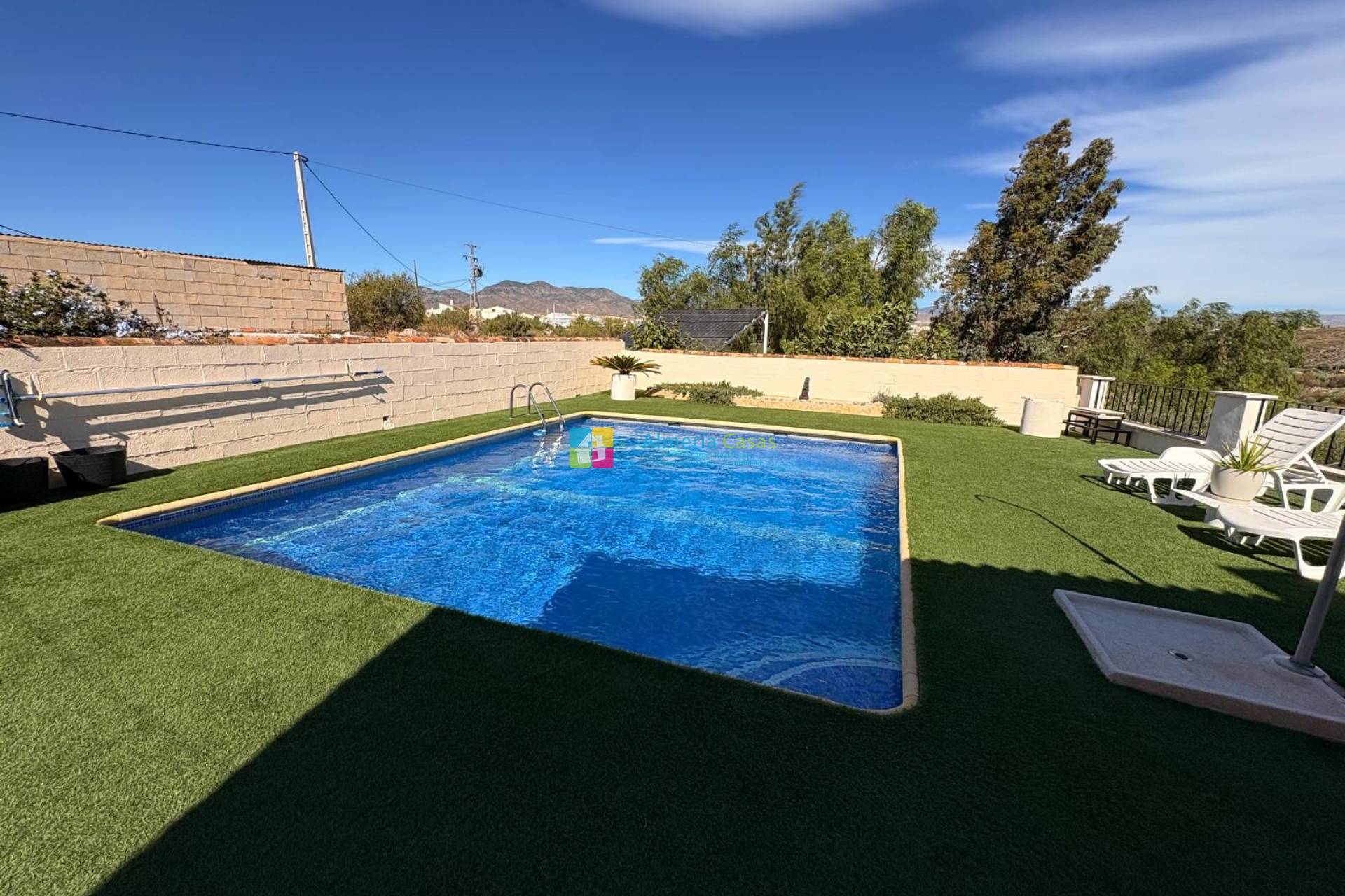 Detached Villa Cantoria Almería inland Spain