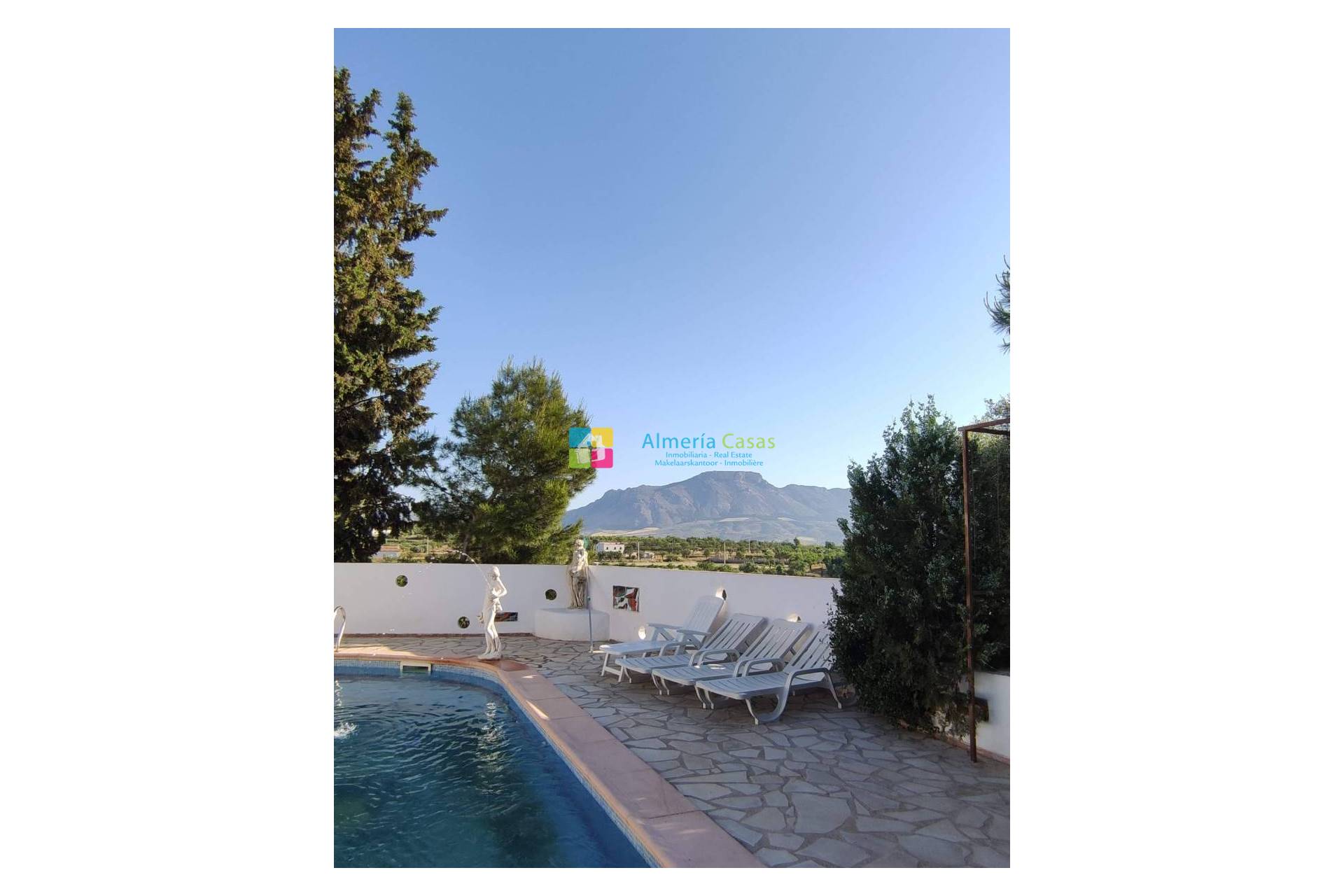 Landelijke woning Velez-Rubio Almería binnenland Spanje