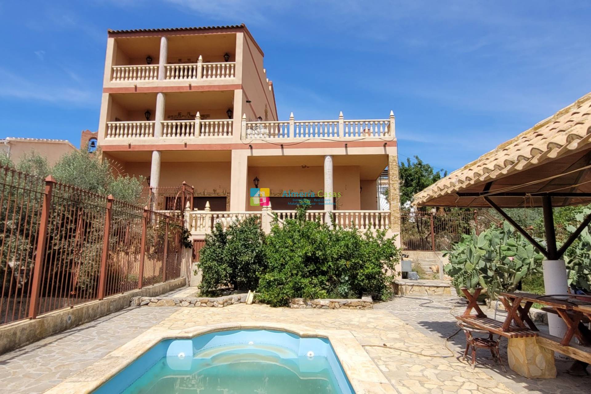 Villa Cantoria Almería intérieur Espagne