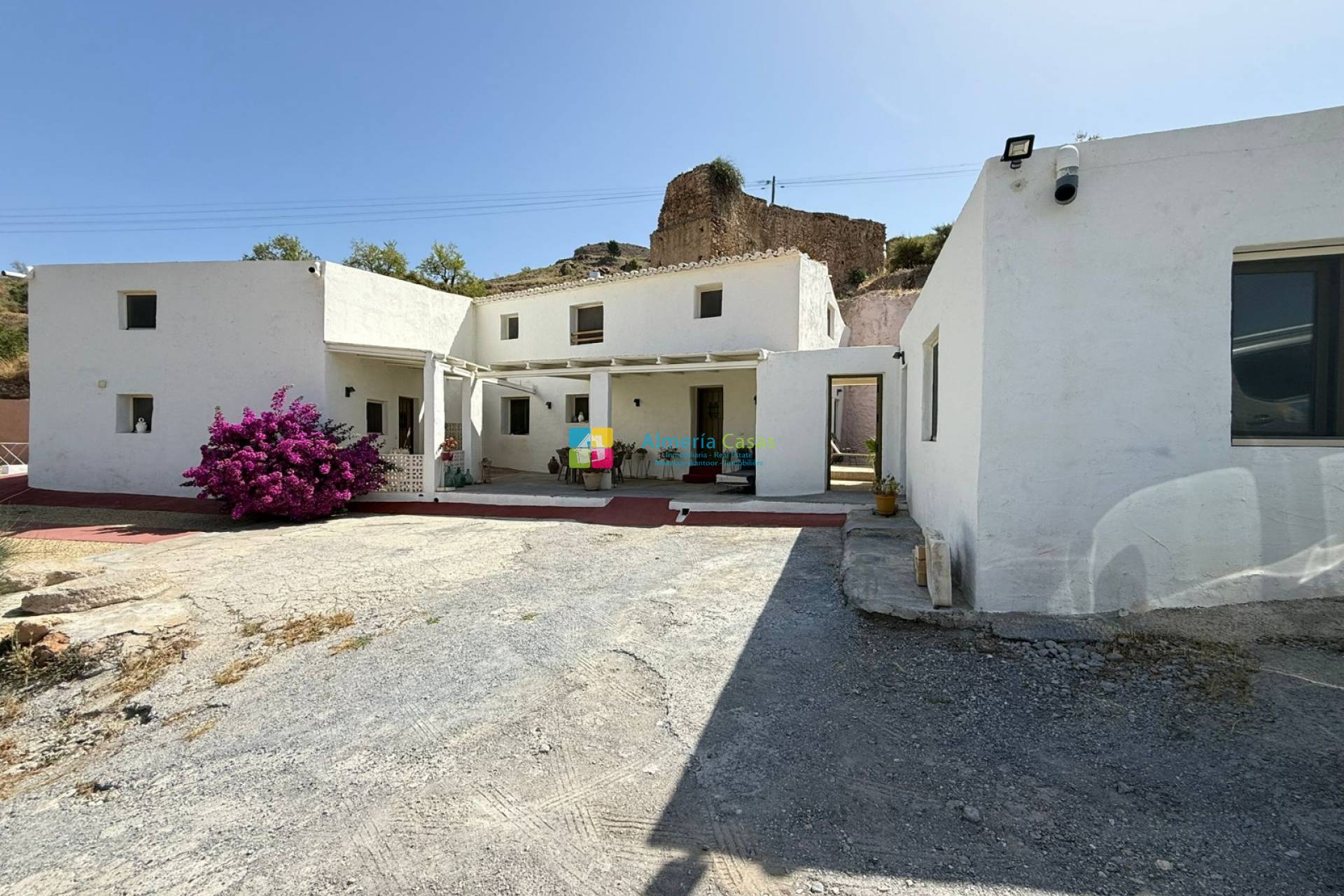 Maison de campagne Lucar Almería intérieur Espagne
